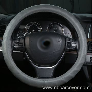 Non-slip and breathable car steering wheel cover